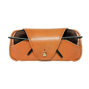 ซองหนังใส่แว่นตา Glasses Case หนังแท้ ฟอกฝาด Vegetable Tanned Leather